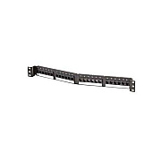 Leviton Angled Cat6 Patch Panel 24 Port (SPA6U24)
