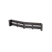 Leviton Angled Cat6 Patch Panel 48 Port (SPA6U48)