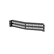 Leviton Flush Mount Angled 48 Port Patch Panel (SPAKFU48)
