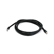 Monoprice Cat5e 24awg Utp Patch Cable_ 2ft Black (3363)
