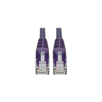Tripp Lite 15ft Cat6 Snagless Patch Cable Purple (N201015PU)