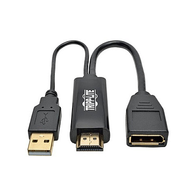 Tripp Lite Hdmi To Dp Active Converter 4k M/f 6in (P13006NDPV2)