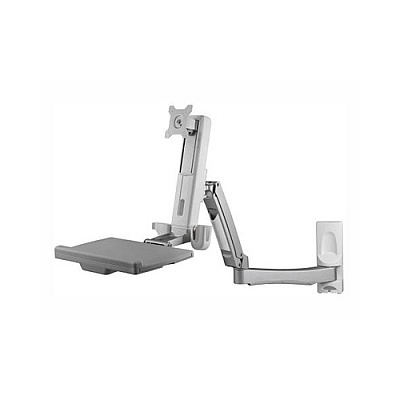 Amer Networks Sit Stand Extend Workstation Wall Mount (AMR1AWSL)