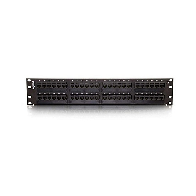 C2G 48-port Cat6 110-type Patch Panel (37200)