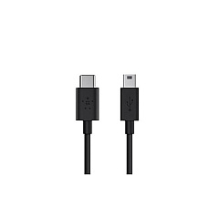 Belkin 6ft 2.0 Usb-c To Mini-b Charge Ca (B2C00906BLK)