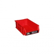 Verity Systems Red Bin Labeled Media To Be Degaussed (GARNER B-1R)