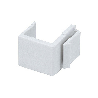 Monoprice Insert For Wall Plate - 10pcs/pk White (6539)