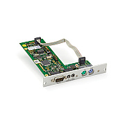 Black Box Modular Kvm Extender Receiver Expansion Card - Rs232 Bidirectional Analog Audio, Ps/2, Gsa, Taa (ACX1MRARP)