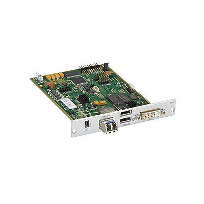 Black Box Modular Kvm Extender Receiver Interface Card - Dvi-i, Vga, Usb Hid, Single-mode Fiber, Gsa, Taa (ACX1MRVDHIDSM)