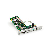 Black Box Modular Kvm Extender Transmitter Expansion Card - Rs232 Bidirectional Analog Audio, Ps/2, Gsa, Taa (ACX1MTARP)