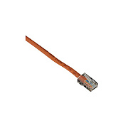 Black Box Cat5e 100-mhz Stranded Ethernet Patch Cable - Unshielded (utp), Cm Pvc, No Boot (rj45 M/m), Orange, 6-ft. (1.8-m) (CAT5EPCB006OR)