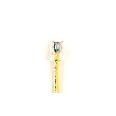 Black Box Cat5e 100-mhz Stranded Ethernet Patch Cable - Unshielded (utp), Cm Pvc, No Boot (rj45 M/m), Yellow, 20-ft. (6.0-m) (CAT5EPCB020YL)
