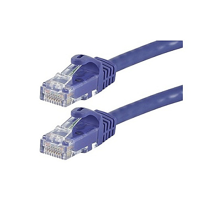 Monoprice Cat5e Utp Network Cable_ 75ft Purple (11370)