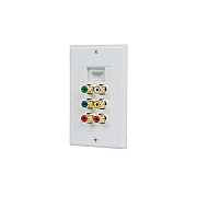 Monoprice Hdmi Wall Plate_ With 1 Hdmi F/f Adapt (12100)