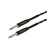 Monoprice Ts Male Instrmnt Cable - Blk & Gold 20ft (601420)