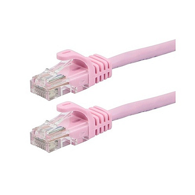 Monoprice Cat5e Utp Network Cable_ 100ft Pink (11226)