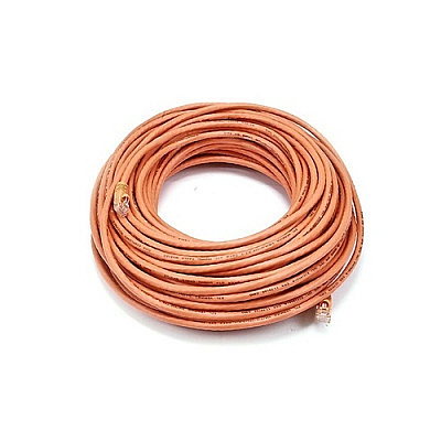 Monoprice Cat5e Utp Patch Cable_ 100ft Orange (2168)