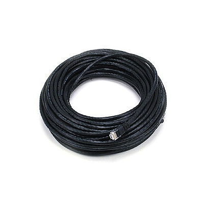 Monoprice Cat6 Utp Patch Cable_ 75ft Black (5026)