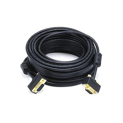 Monoprice Svga/vga 30/32awg M/m Mntr Cable 50ft (6365)