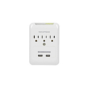 Monoprice Power Surge Protector - 3 Outlet (9195)