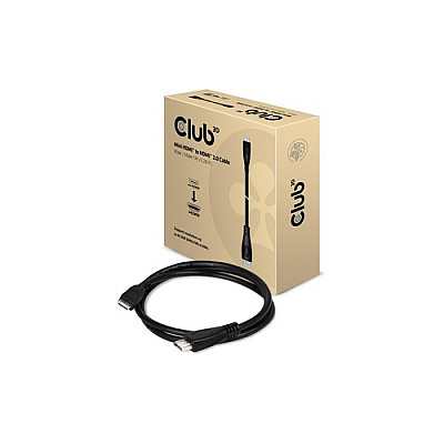 Club 3D Mini Hdmi_ Hdmi 2.0 Cable M_m 1m/3.28ft (CAC1350)