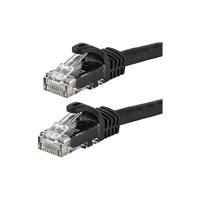 Monoprice Cat5e Cable_ 50ft Black (11340)