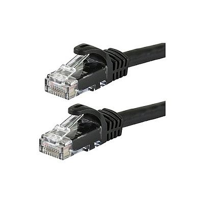 Monoprice Cat5e Utp Network Cable_ 75ft Black (11364)