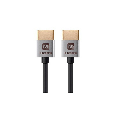 Monoprice Slim Hdmi Cable_ 3ft Silver (13581)
