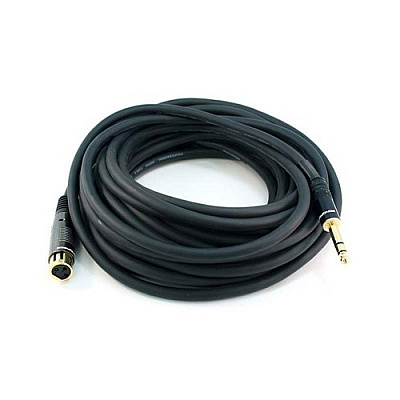 Monoprice Xlr F To 1/4inch Trs M Cable 35ft (4773)