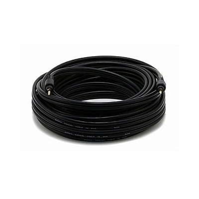 Monoprice Stereo M To Stereo M Cable 35ft - Black (5582)