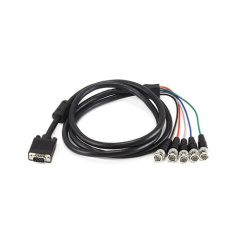 Monoprice Vga/5 Bnc Rgb - 6ft (black) (566)