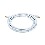 Monoprice Mini Displayport Cable- White 15ft (5993)