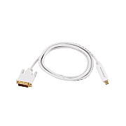 Monoprice Mini Displayport To Dvi Cable - White 6f (5999)
