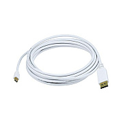 Monoprice Mini Displayport To Displayport-white15f (6009)