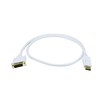 Monoprice Displayport To Dvi Cable - White 3ft (6014)