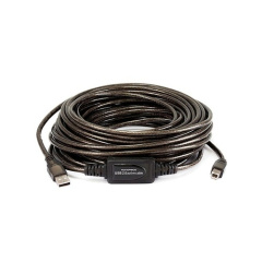 Monoprice Usb 2.0 A M To B M Active Cable 49ft (7643)