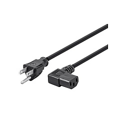 Monoprice Right Angle Power Cord Cable 15ft (7686)
