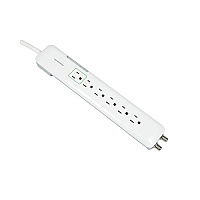 Monoprice Slim Power Surge Protector - 6 Outlet (9199)