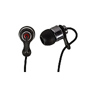 Monoprice Hi-fi Noise Isolate Earphone_black & Red (9396)