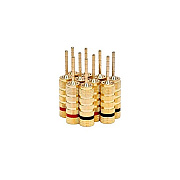 Monoprice Speaker Pin Plugs_ Pin Screw Type 5pair (9438)