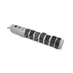 Monoprice Rotating Surge Strip - 8 Outlet (11146)