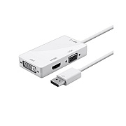 Monoprice Dp 1.2a To Hdmi, Dvi, Vga Passive Adaptr (12800)