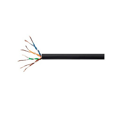 Monoprice Cat5e Utp (cmr) - Black - 250ft (14774)