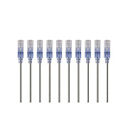 Monoprice Slim Cat6a Cable - 10pk_ 7ft Bule (15163)
