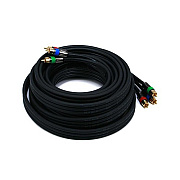 Monoprice Cl2 3-rca Coaxial (rg-6/u) - Black 25ft (2771)