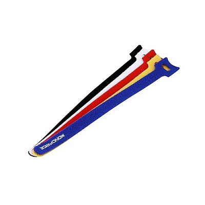 Monoprice Hook & Loop Cable Ties_ 9-inch_ 100pcs (6488)