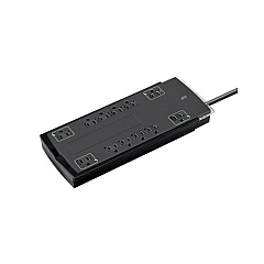 Monoprice Slim Surge Protector 10ft - 12 Outlet (15870)