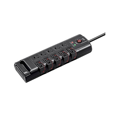 Monoprice Rotating Power Block 8ft, 10 Outlet (15875)