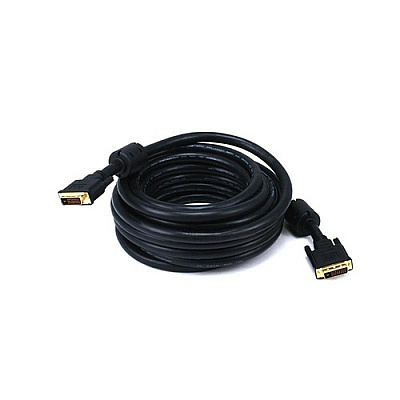Monoprice Dual Link Dvi-d Cable -black 25ft (2097)