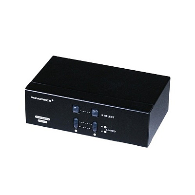 Monoprice Vga Matrix 2x2 Switcher Splitter Amp (4083)